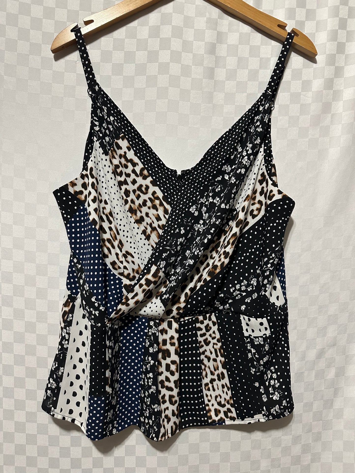 CABI Maximalist Patterned Blouse | 14