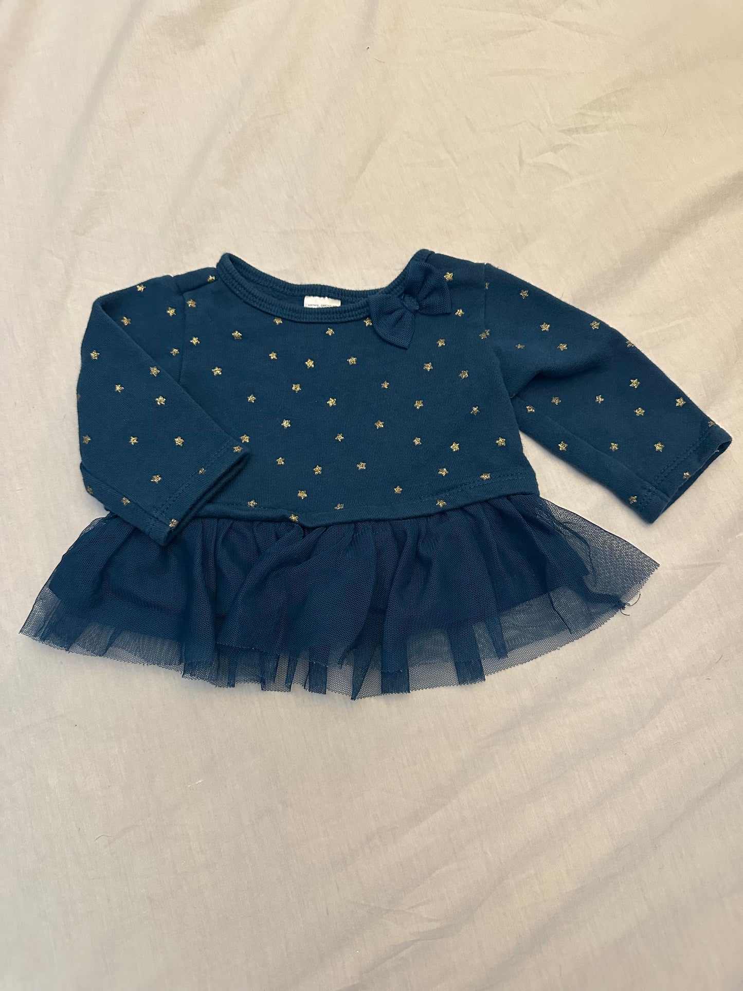 CARTER’S Peplum Long Sleeve Top | 3M