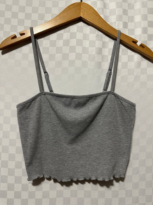 FOREVER 21 Ribbed Crop Top | S