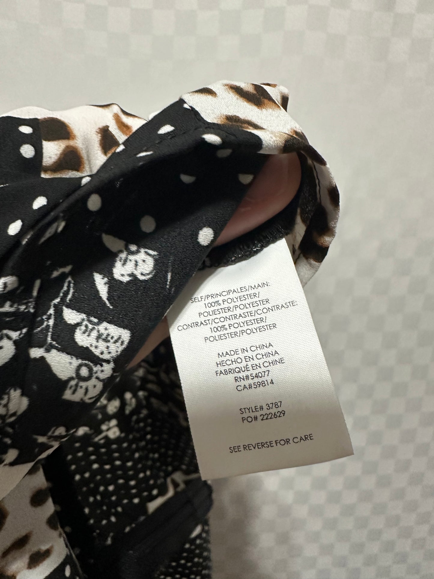 CABI Maximalist Patterned Blouse | 14