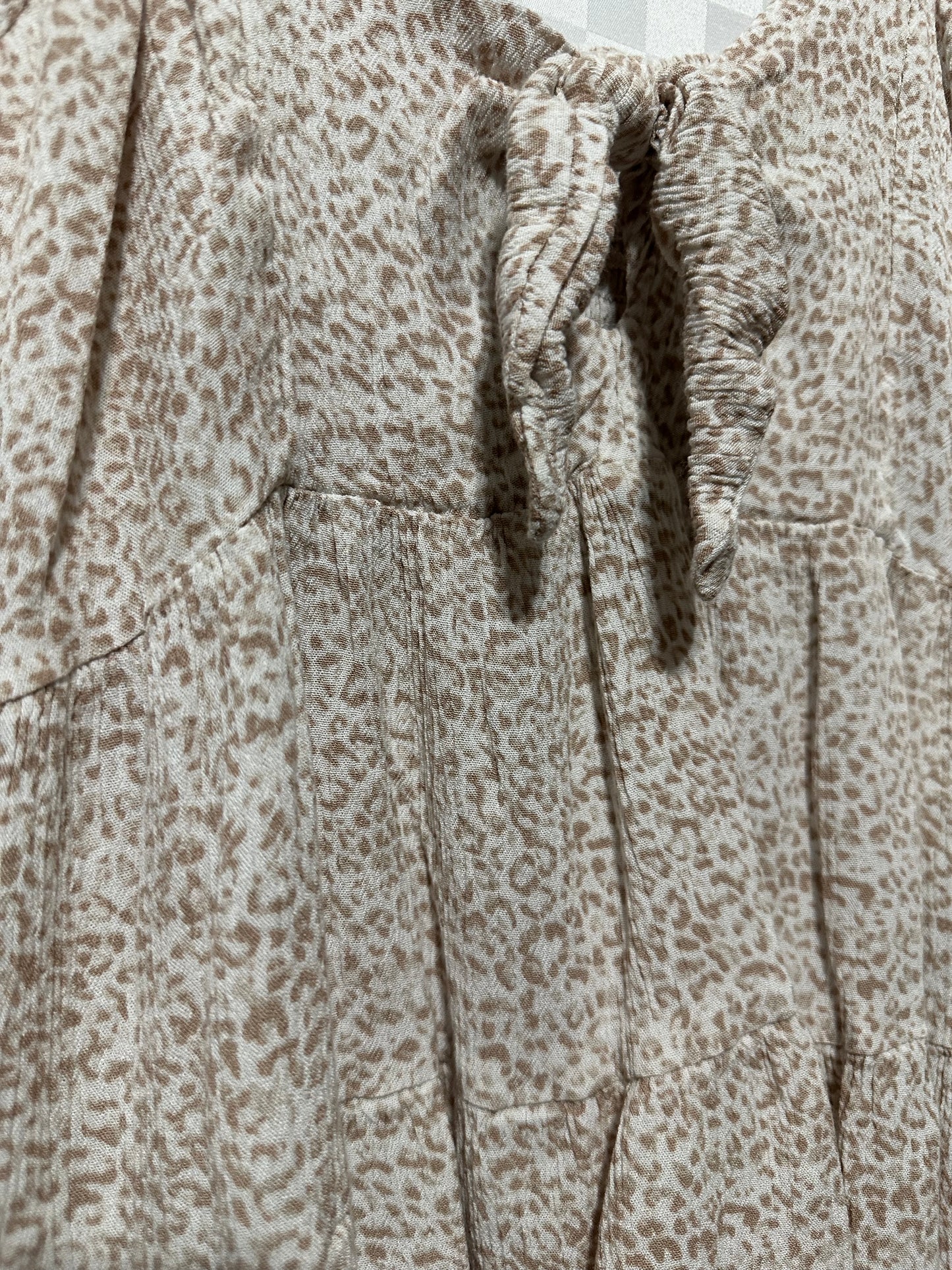 CHANCE Leopard Print Tank Top | M