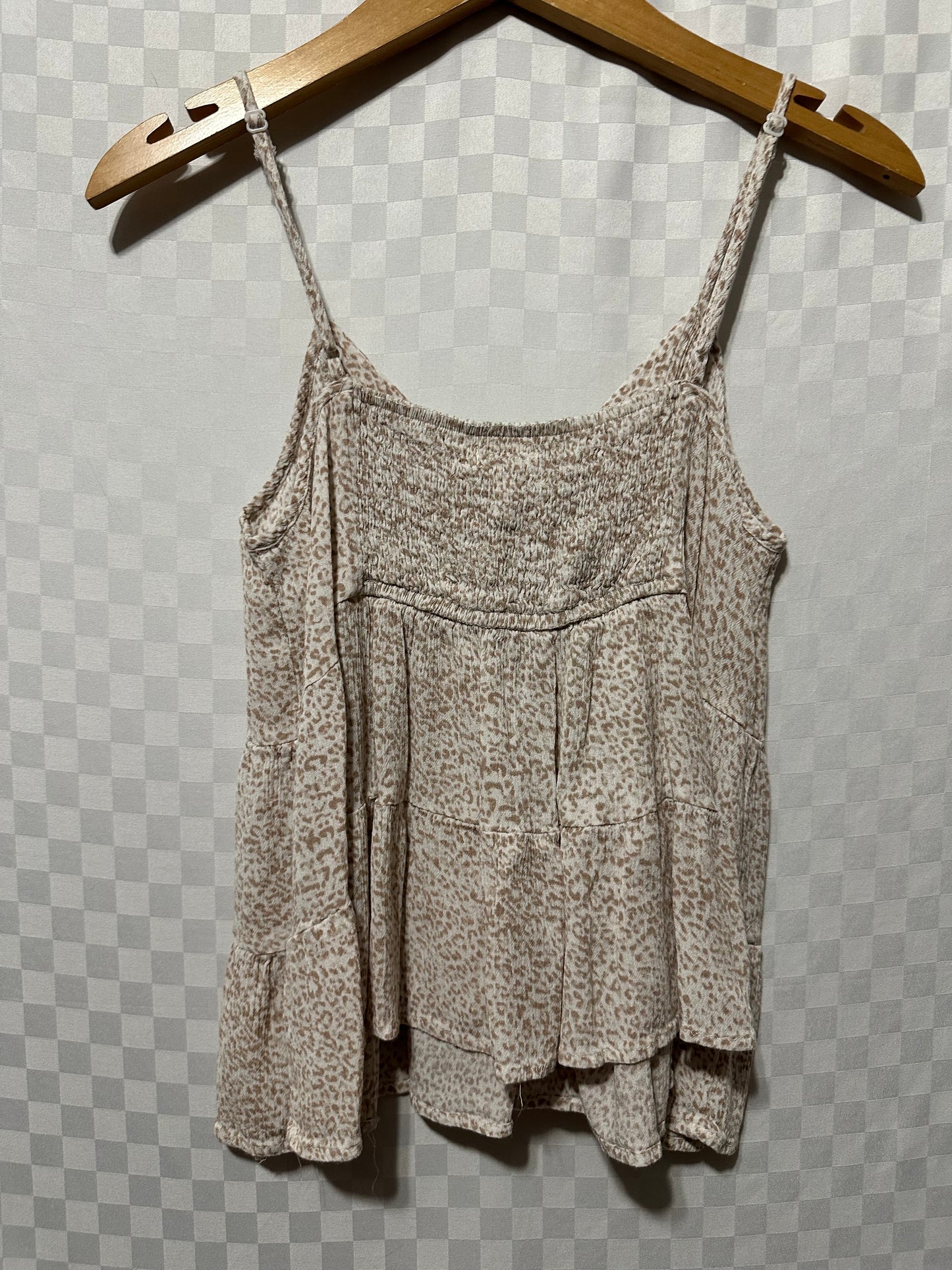 CHANCE Leopard Print Tank Top | M